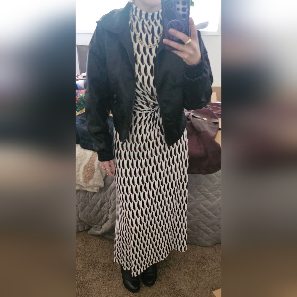 Amazon Essentials Patterned Print Dress